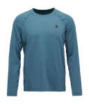 Black Diamond - M Alpenglow LS Crew creek blue L