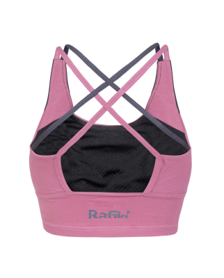 Rafiki - Nago CTN Sports Bra rose wine