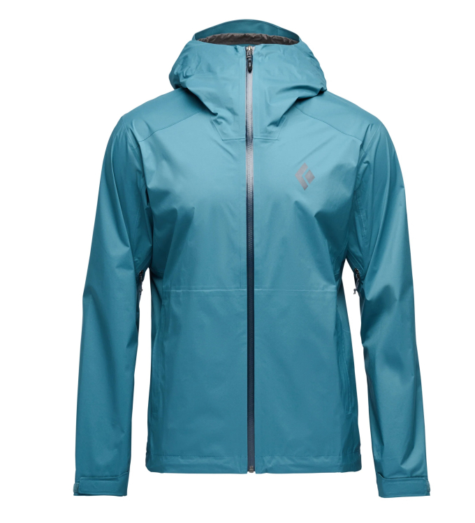 Black Diamond - Fineline Stretch Rain Shell creek blue