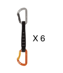 Petzl - Spirit Express Quickdraws 17cm 6er-Pack