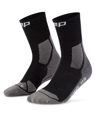 CEP - Hiking Light Cushion Socks Mid Cut Men black III...