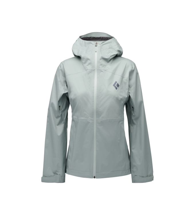 Black Diamond - Womens Fineline Stretch Rain Shell agave