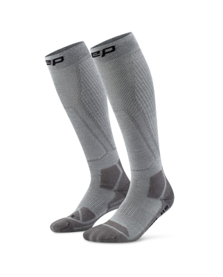 CEP - Hiking Light Cushion Compression Socks Tall Men grey