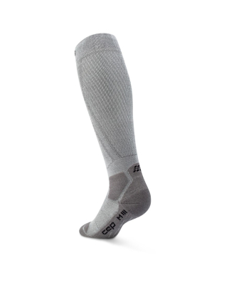 CEP - Hiking Light Cushion Compression Socks Tall Men grey