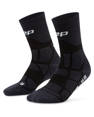 CEP - Hiking Max Cushion Socks Mid Cut Men black