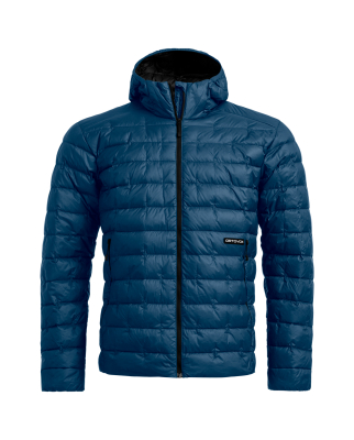 Ortovox - Downwool 180 Hooded Jacket blue nunatak