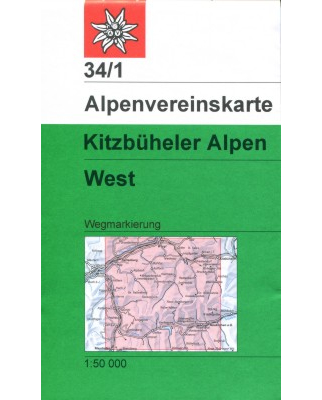 DAV - Blatt 34/1 Kitzbüheler Alpen West