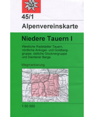 DAV - Blatt 45/1 Niedere Tauern
