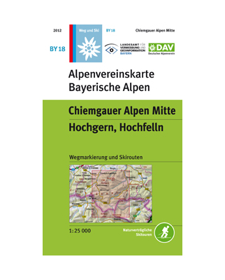 DAV - Blatt BY18 Chiemgauer Alpen Mitte