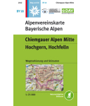 DAV Blatt BY18 Chiemgauer Alpen Mitte