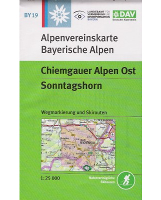 DAV - Blatt BY19 Chiemgauer Alpen Ost