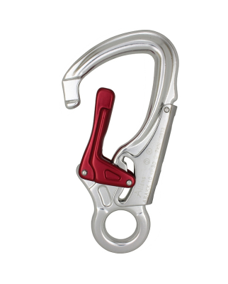 Aliens - Klettersteigkarabiner Aluminium Red