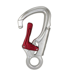 Aliens - Klettersteigkarabiner Aluminium Red