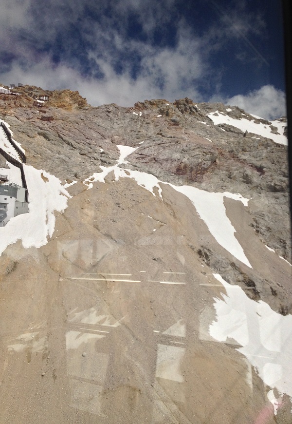 Gipfelanstieg zur Zugspitze vom Sonnalpin